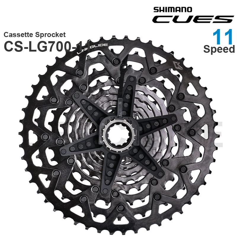 SHIMANO CUES U6000 DEORE XT M8130 U8000 LINKGLIDE Cassette CS-LG400-11CS-LG600-11 50T CS-LG700-11 11-speed Original Parts