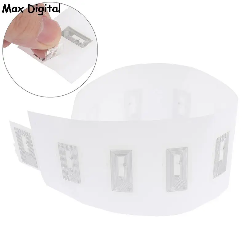 

10Pcs PET NFC Chip Ntag213 Sticker Wet Inlay 2*1cm 13.56MHz RFID NTAG213 Label Tag Dropshipping