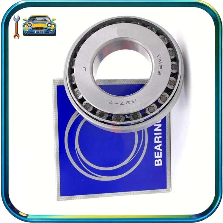 Tamanho 37x77x12x17mm da caixa de engrenagens do rolamento de rolo cônico R37-7