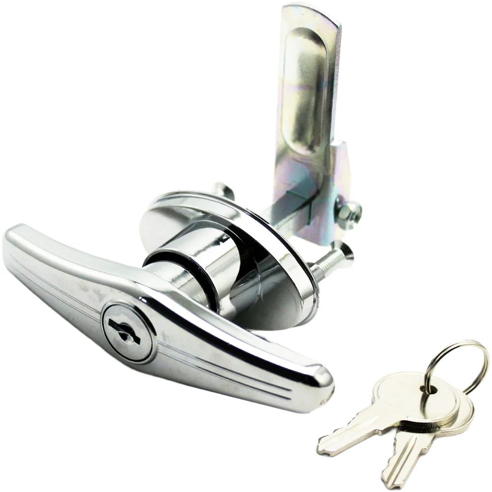 for Iron Zinc Alloy for T Handle Lock Set Keyed Alike Compatible with For Truck for camper Shell Cap RV for Tool Box