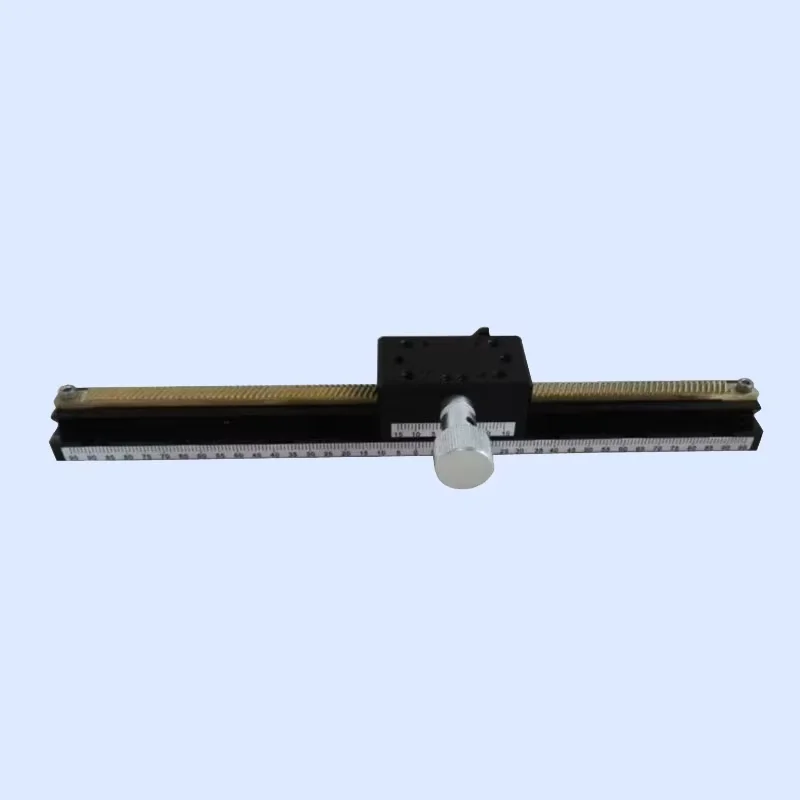 PT-DN100 manual translation stage X-axis dovetail displacement stage gear rack