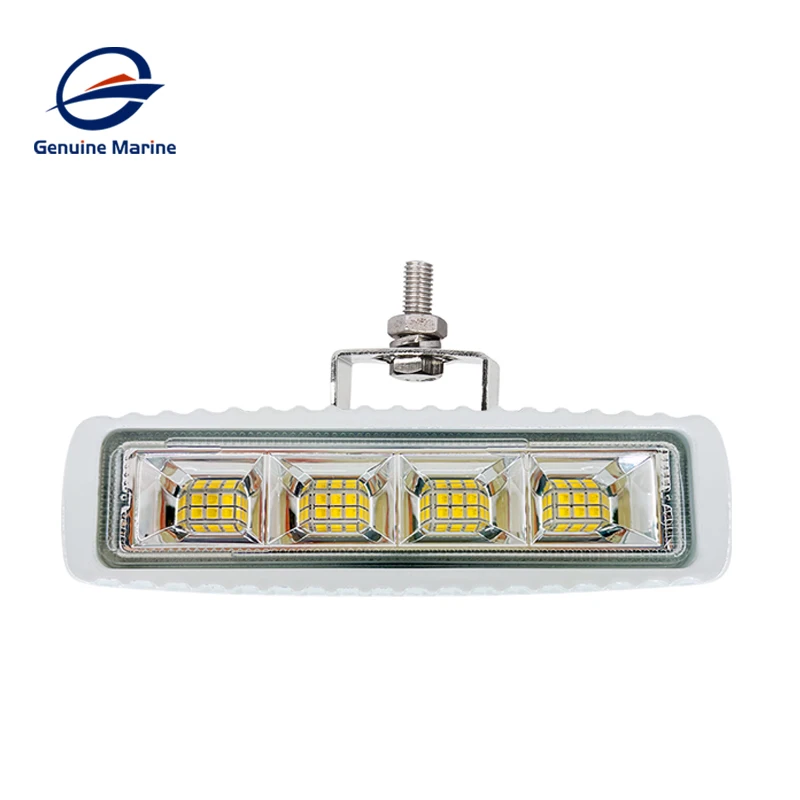 Marine-Außenleuchten aus Edelstahl, IP67, für Terrassendielen, Schiffe, LED-Flutlichter, 1150 lm, 2025