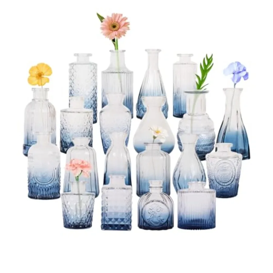 Blue Glass Bud Vase…