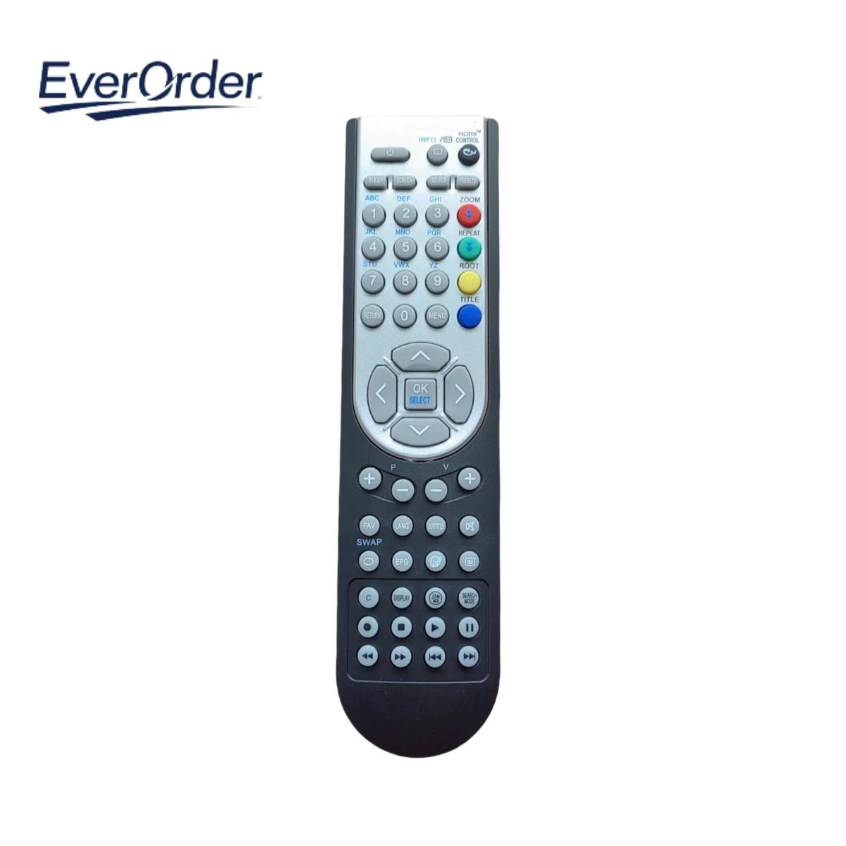 جهاز تحكم عن بعد جديد عالي الجودة لتلفزيون SABA Smart HDTV LED19V11 LED32PV412 LED22V11 LED26V11