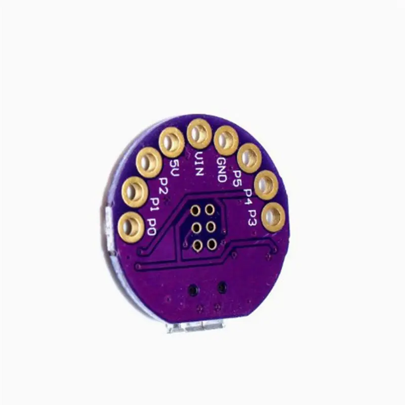 Wearable For Arduino MCU-Lilytiny For Lilypad Attiny85 Microcontroller Board Mini Development Module E-Textile DIY Projects