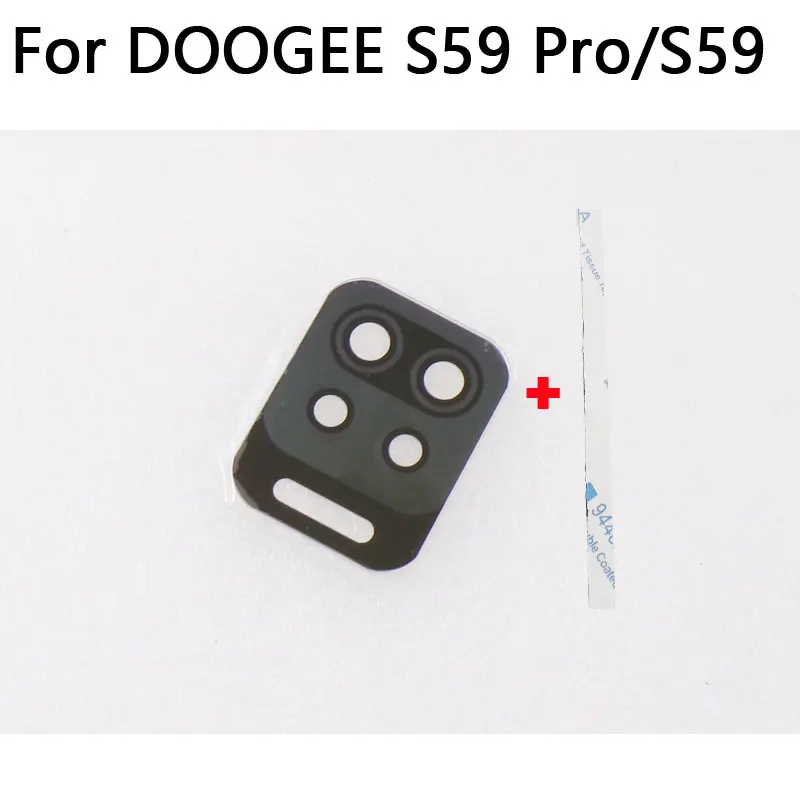

New Original DOOGEE S59 Pro S58 Pro Rear Camera Lens Cell Phone Back Camera Lens Glass Cover For DOOGEE S58 Pro Smart Phone