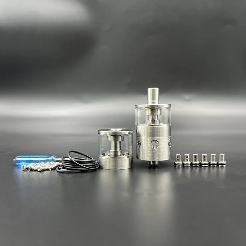 YFTK pNeumatyca RTA 3.5 /4.2 22 SS316 Vape 10 510 atomizer tank for coils & atomizers - gallery image 5