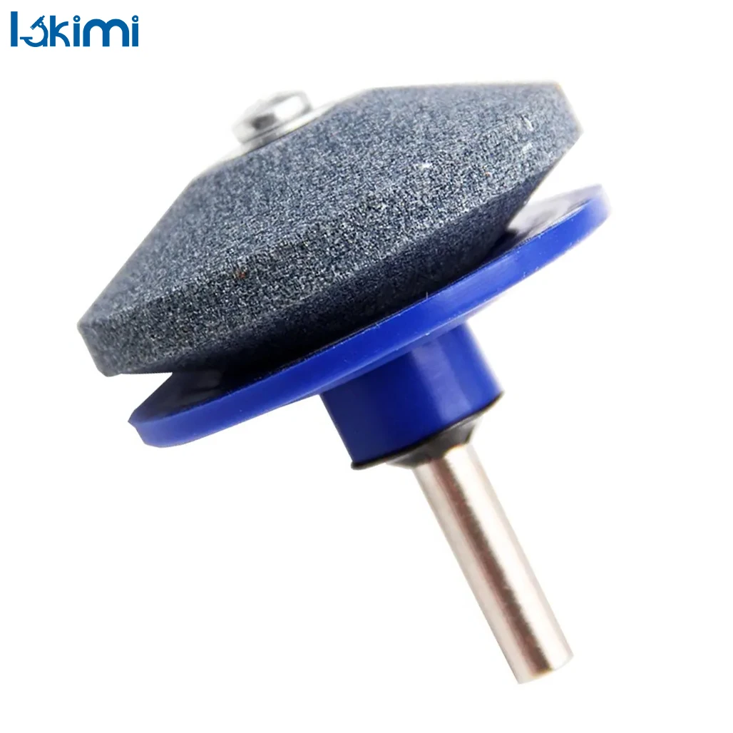 

Grinding Stone Electric Knife Sharpener, Wind Power Mower Wear Resistant Knife Sharpener Grinding Head Tool LK-AA122