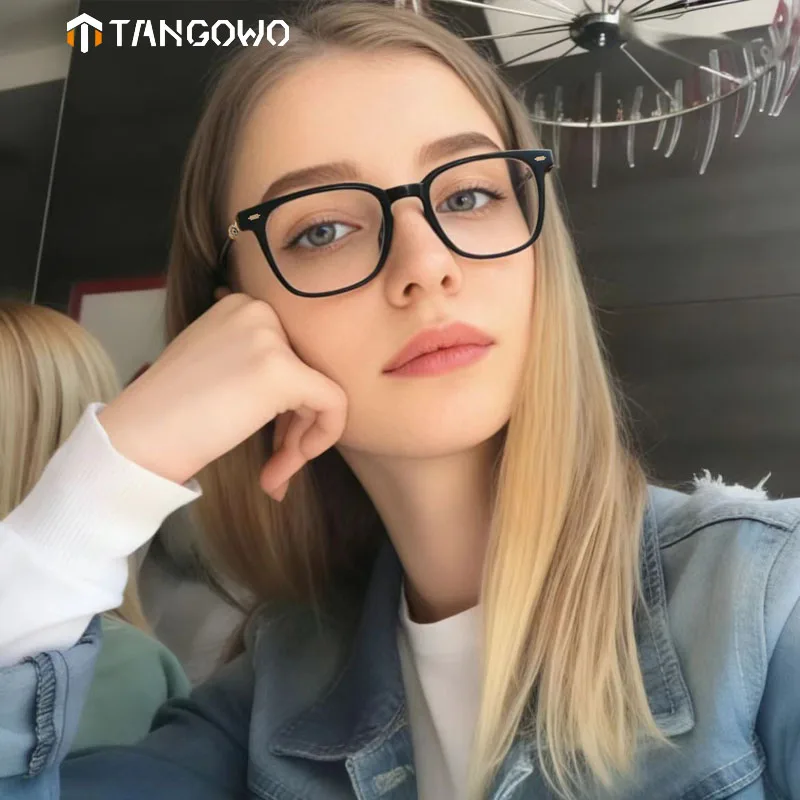 TANGOWO Eyeglasses Wo Men's Views Glasses Man Style Computer Lenses to Read Eyewear Glases for Women Transparent Eyepieces Woman