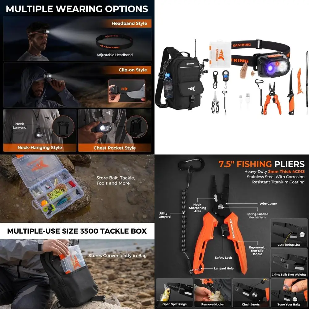 

Everyday Essential Fishing Sling Bag and Tool Kit