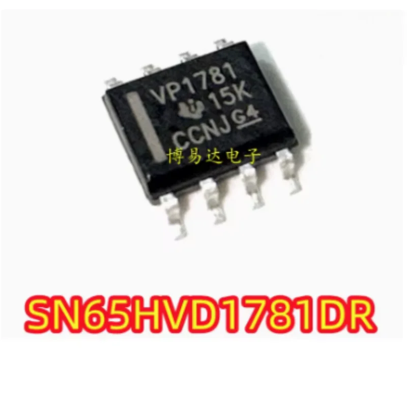 10PCS Original SN65HVD1781DR  RS-485 Transceiver Half Duplex Interface Chip SOIC-8