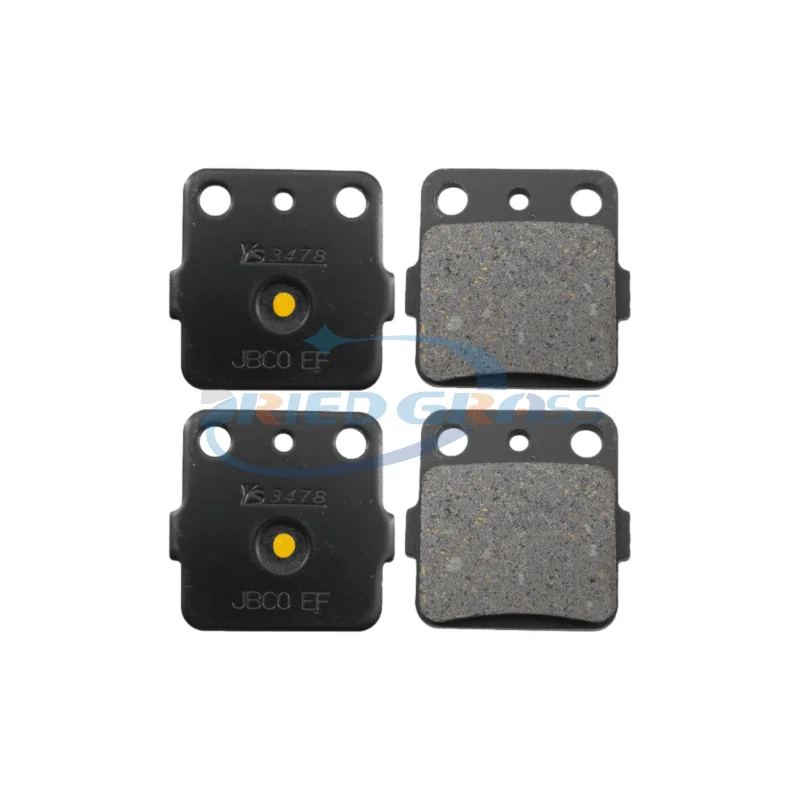 Motorcycle front and rear brake pads for Yamaha Raptor YFM350 YFM350R 2004-2013 YFM660 YFM660R 2001 2002-2005