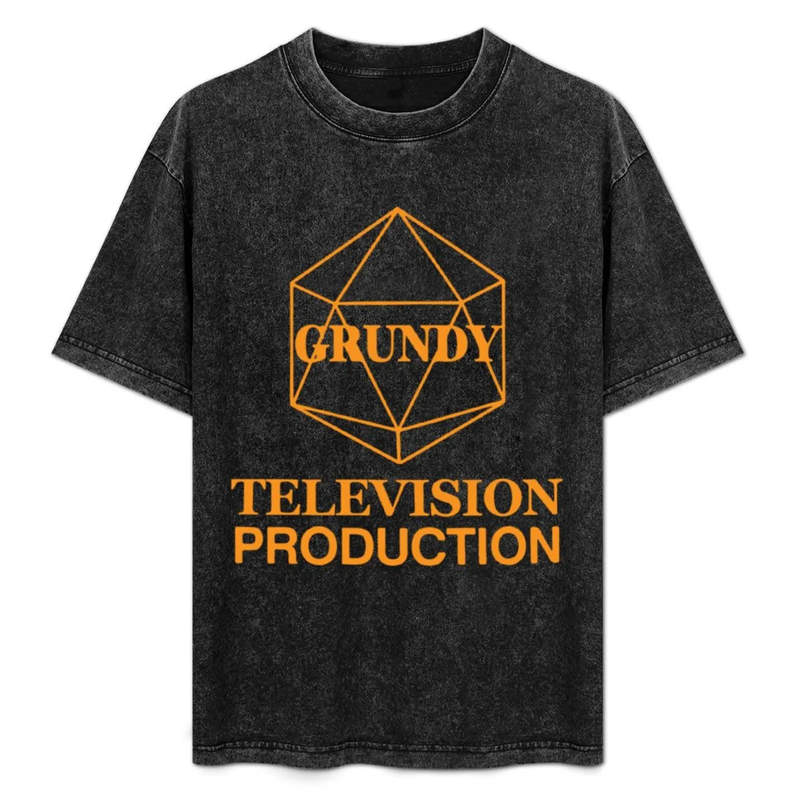

Grundy Televison T-Shirt Anti-Fade Casual Tee Shirt