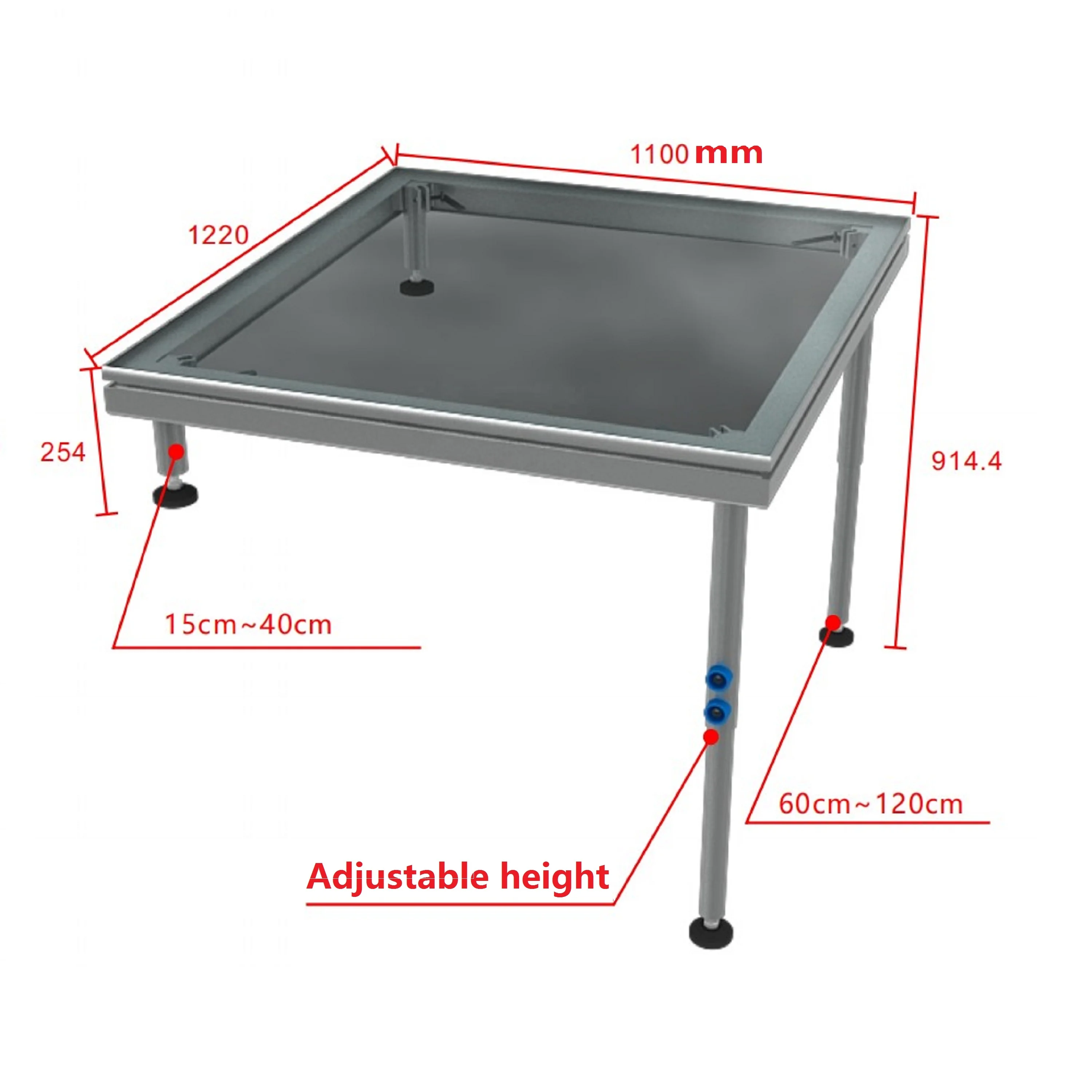 Factory Customized Aluminum Stage Platform Outdoor Stage Led Concert Wedding Stage