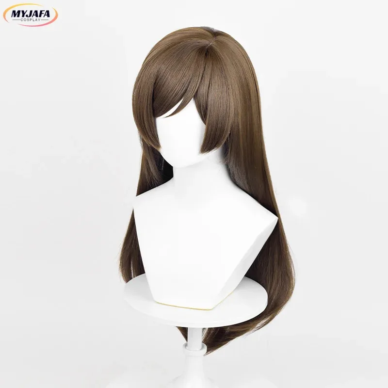 

Momozono Nanami 2022, косплей, аниме, длинные коричневые прямые термостойкие синтетические волосы, вечерние парики для ролевых игр + шапочка для парика