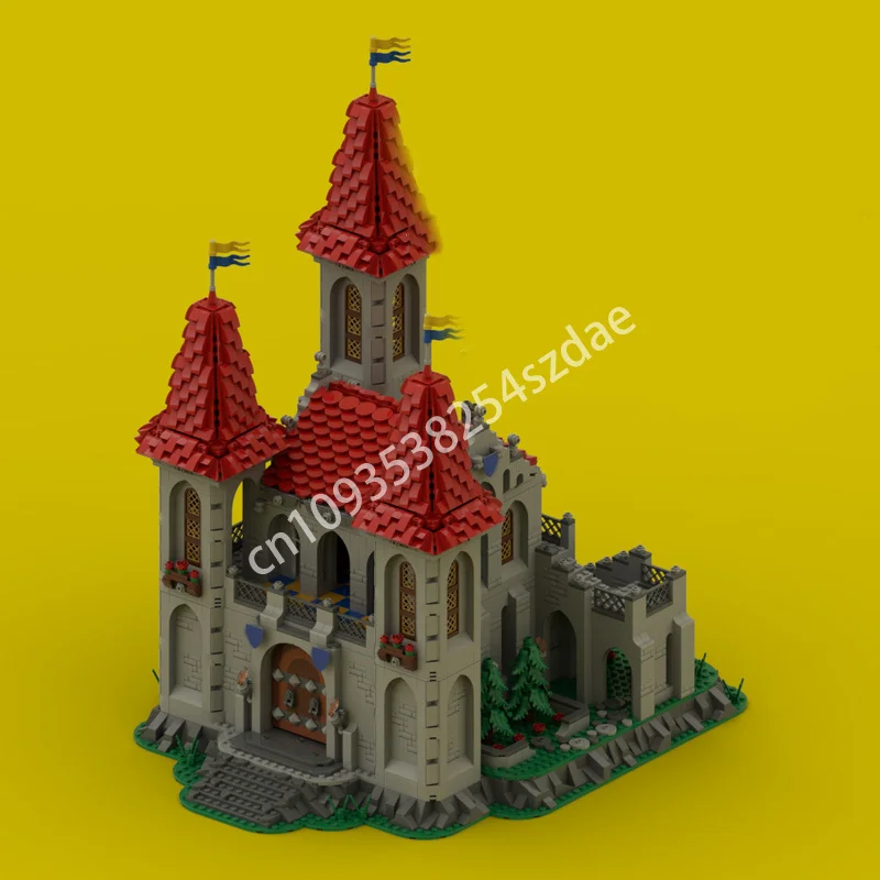 

5169pcs MOC Black Knights Rose Castle Building Blocks creativity Christmas toy Gift creativity Model Christmas toy Gift