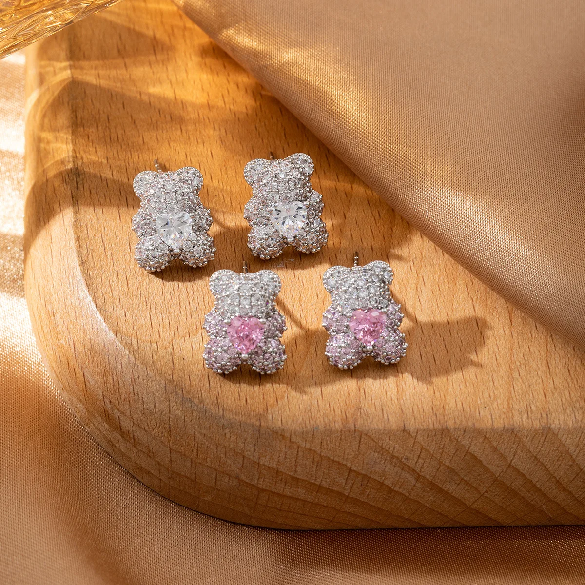 brincos-de-coracao-de-urso-de-desenho-animado-com-diamante-rosa-argolas-pequenas-para-meninas-acessorios-de-joalheria-da-moda