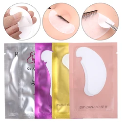 50 Pairs Set U Shape Notch Eyelash Extension Eye Patch Mat Gel Sanitary Pads Eye Lash Patch Supplies Connec Eye Mask Beauty