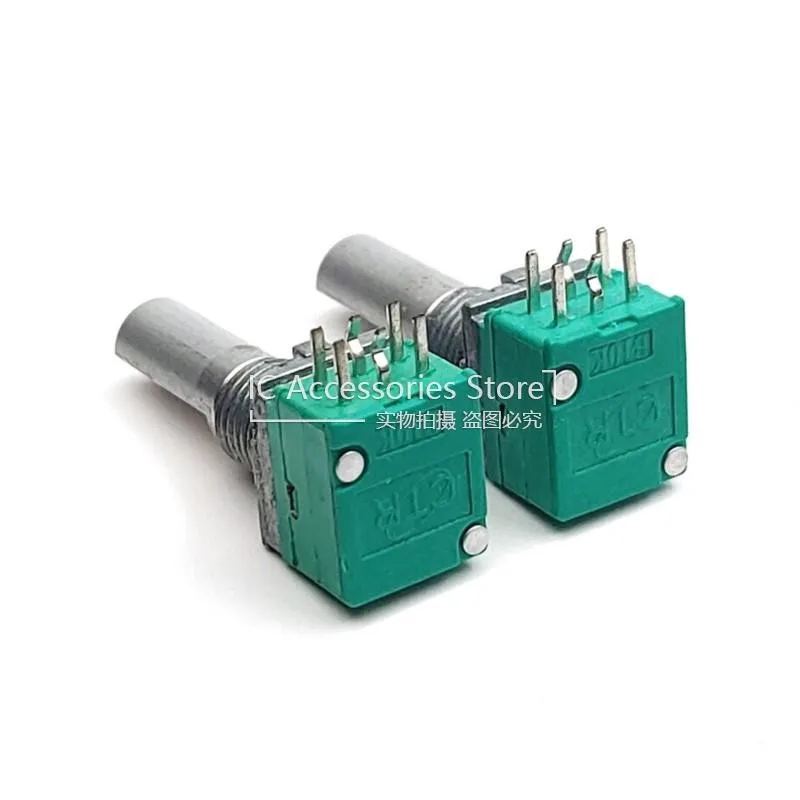 5PCS 6Pin RK097G B10K Duplex Audio Power Amplifier Sealed Potentiometer Handle Length 20MM