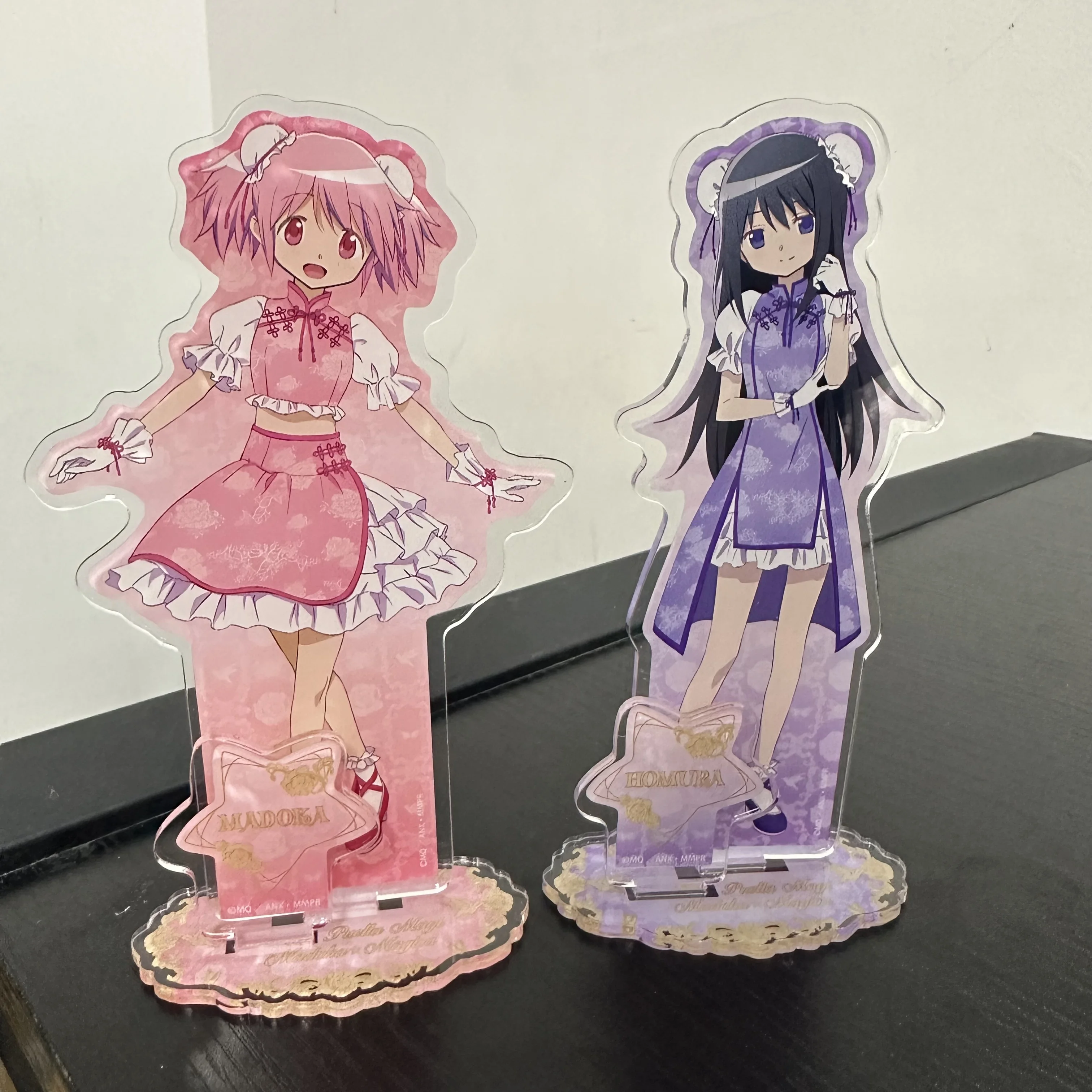 15CM Hot Japan Anime Puella Magi Madoka Magica Figures Akemi Homura Kaname Madoka Cosplay Stand Model Fans Christmas Gifts