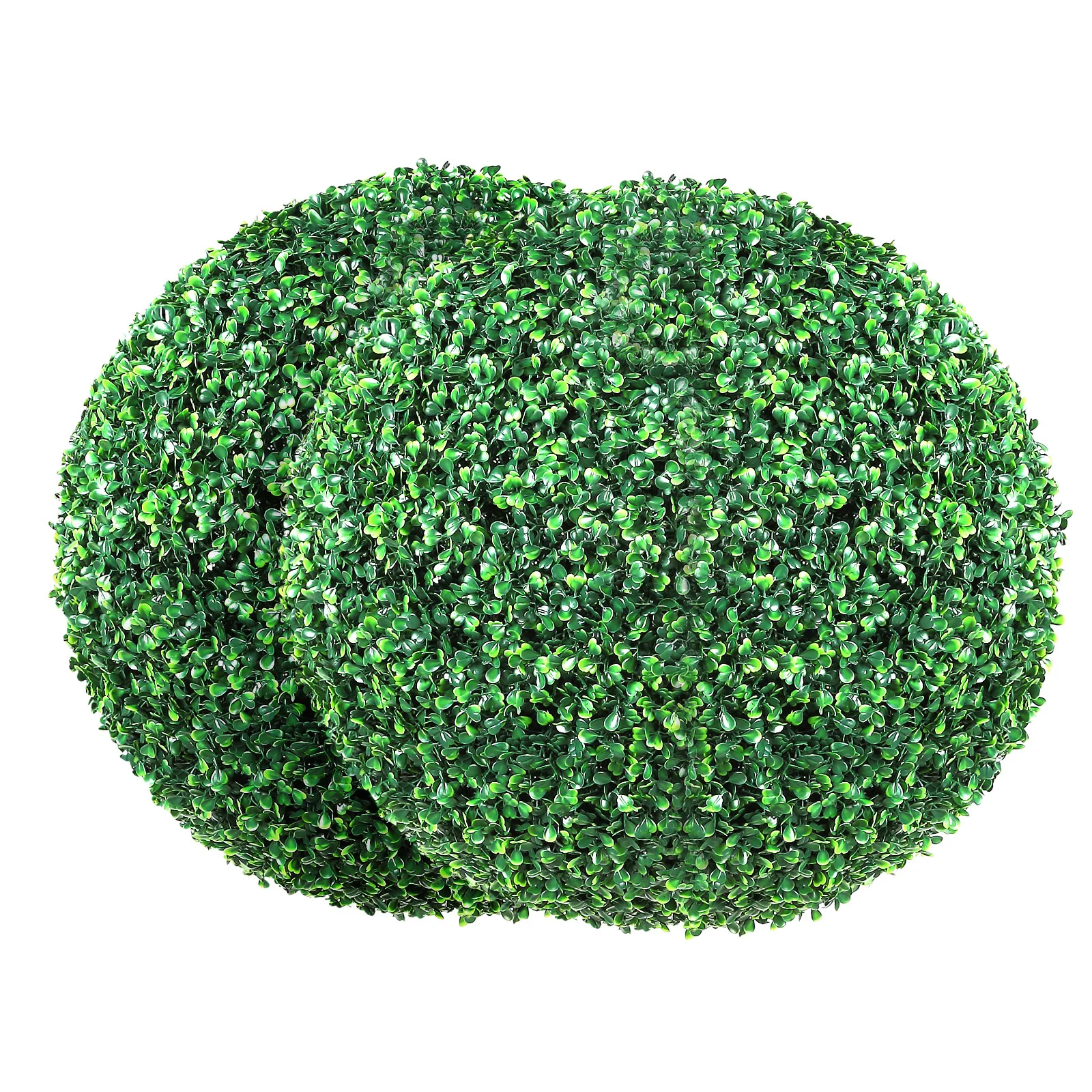 

VEVOR Artificial Topiaries Boxwood Trees, 16” Tall (2 Pieces), Ball-Shape Faux Topiaries Plant, All-year Green Feaux Plant Decor