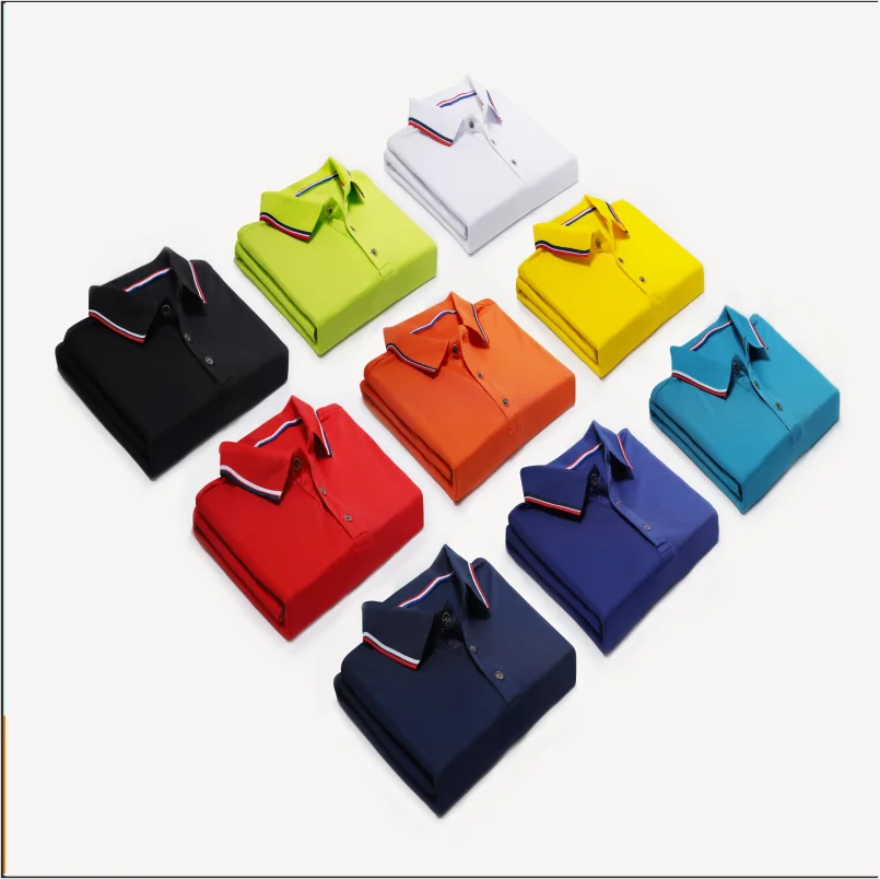 Leisure POLO Shirt Customized Short Sleeve T-shirt Printed Icon Logo Personalized Customized Polo Collar Summer Breathable Workw