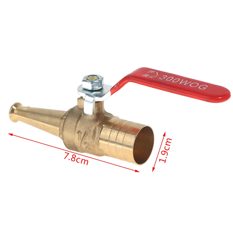 7.8cm High-pressure Water Copper Gun High-pressure Water Copper Gun Car Hose Sprinkler Switch Garden Fire-fighting Water Pipe