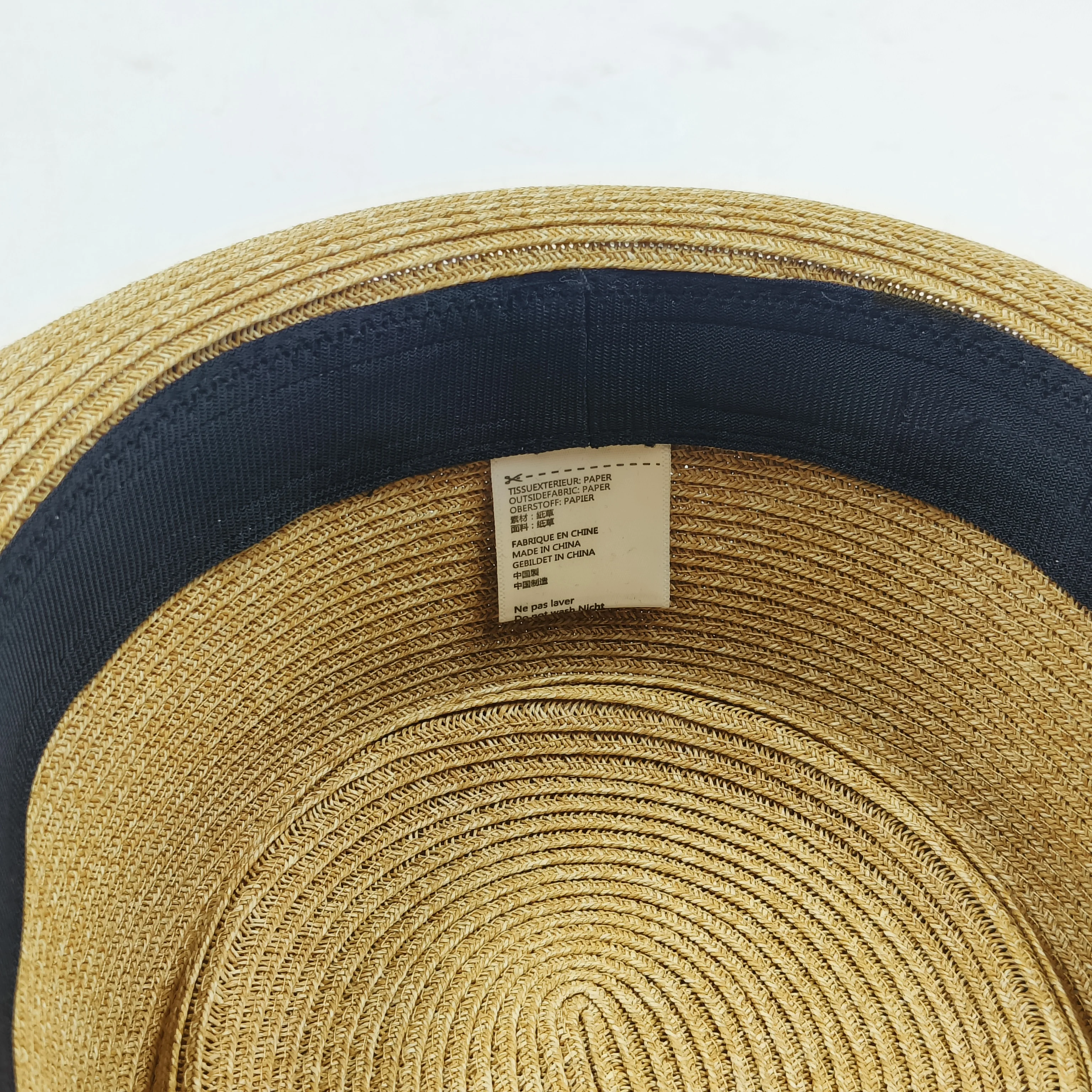 Sombrero clásico de Porkpie para hombre y mujer, sombrero de paja con lazo, ala enrollable, fedora para el sol, trilby, jazz, fieltro vintage, Verano