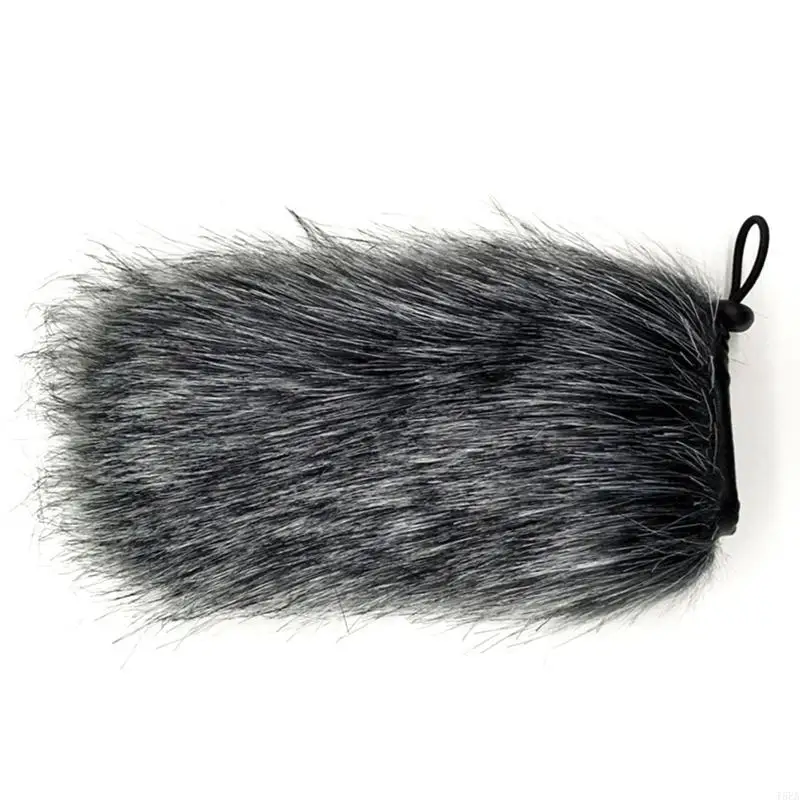 Microphone Windscreen Cover Furry Windscreen Wind Cover Windproof Microphone Sleeve 9-24cm for  Microphone