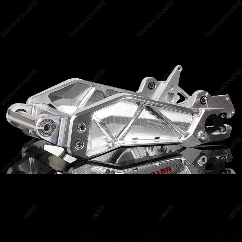 Solid Aluminum Alloy Rear Flat Fork, CNC Track Version for E-Bike Modification