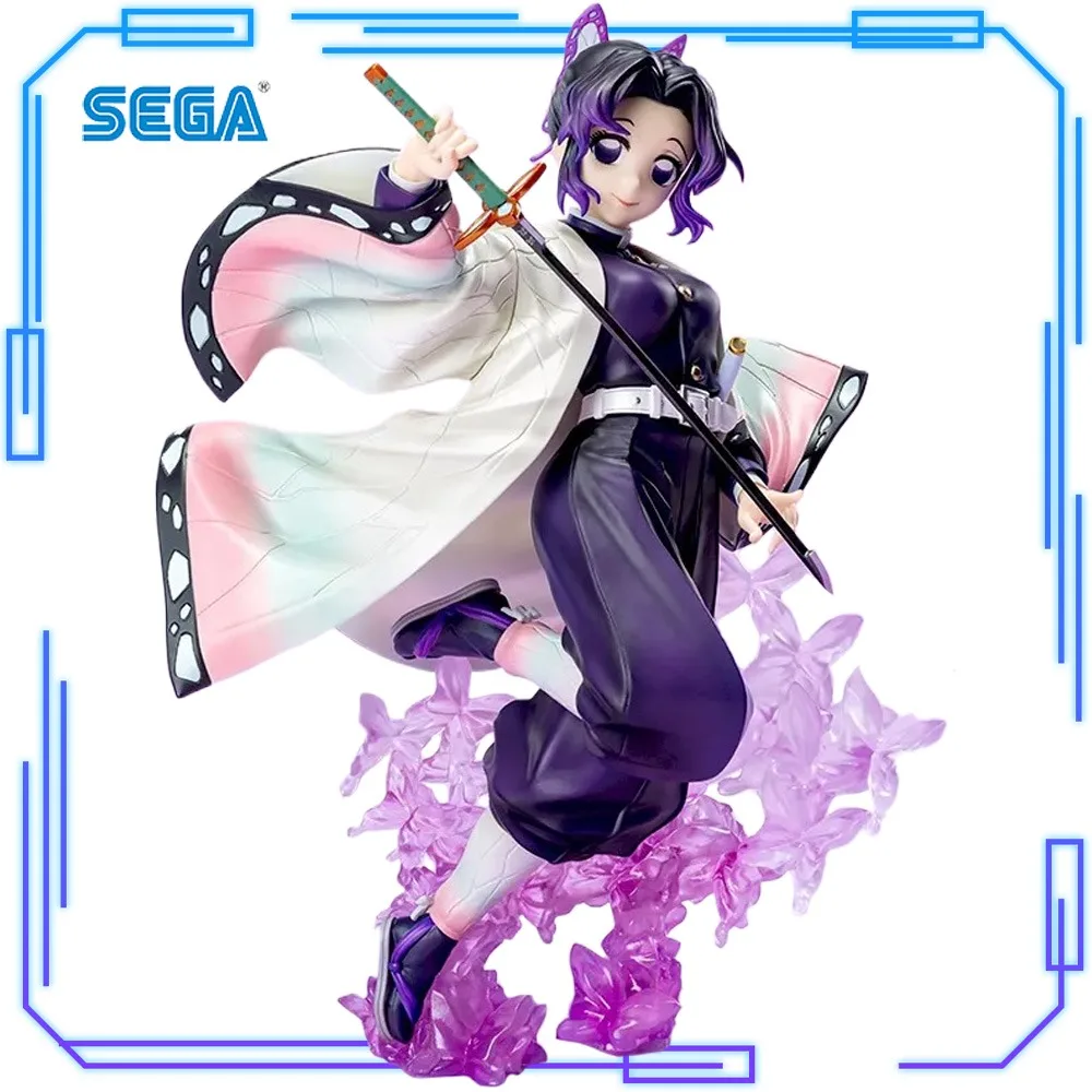 

In Stock SEGA Original Genuine Anime Demon Slayer: Kimetsu No Yaiba Luminasta Kochou Shinobu 18cm Collections Model Toy Figures