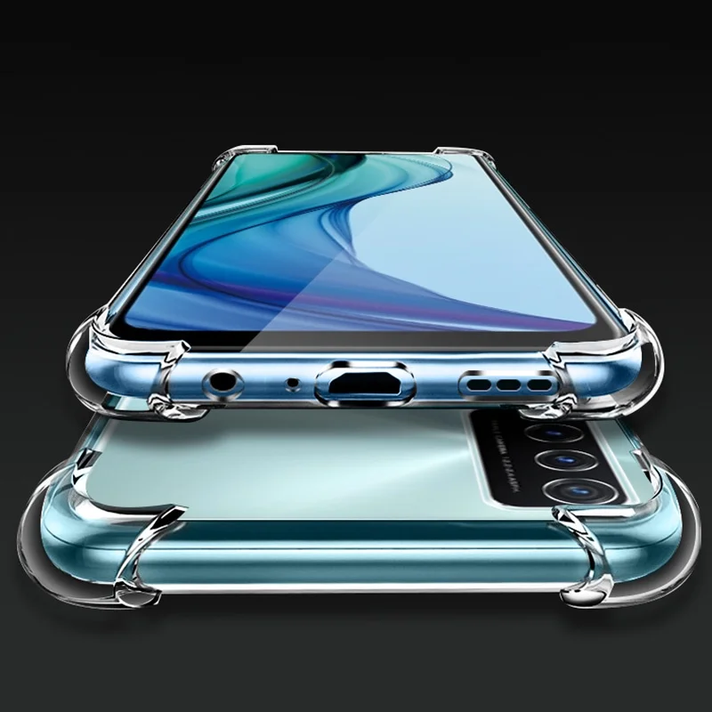 Case For VIVO V2043 V2032 V2026 V2029 V2027 V2037 V2052 V2042 V2048 V2054  Cover Soft Transparent AirBag Silicone Phone Cases