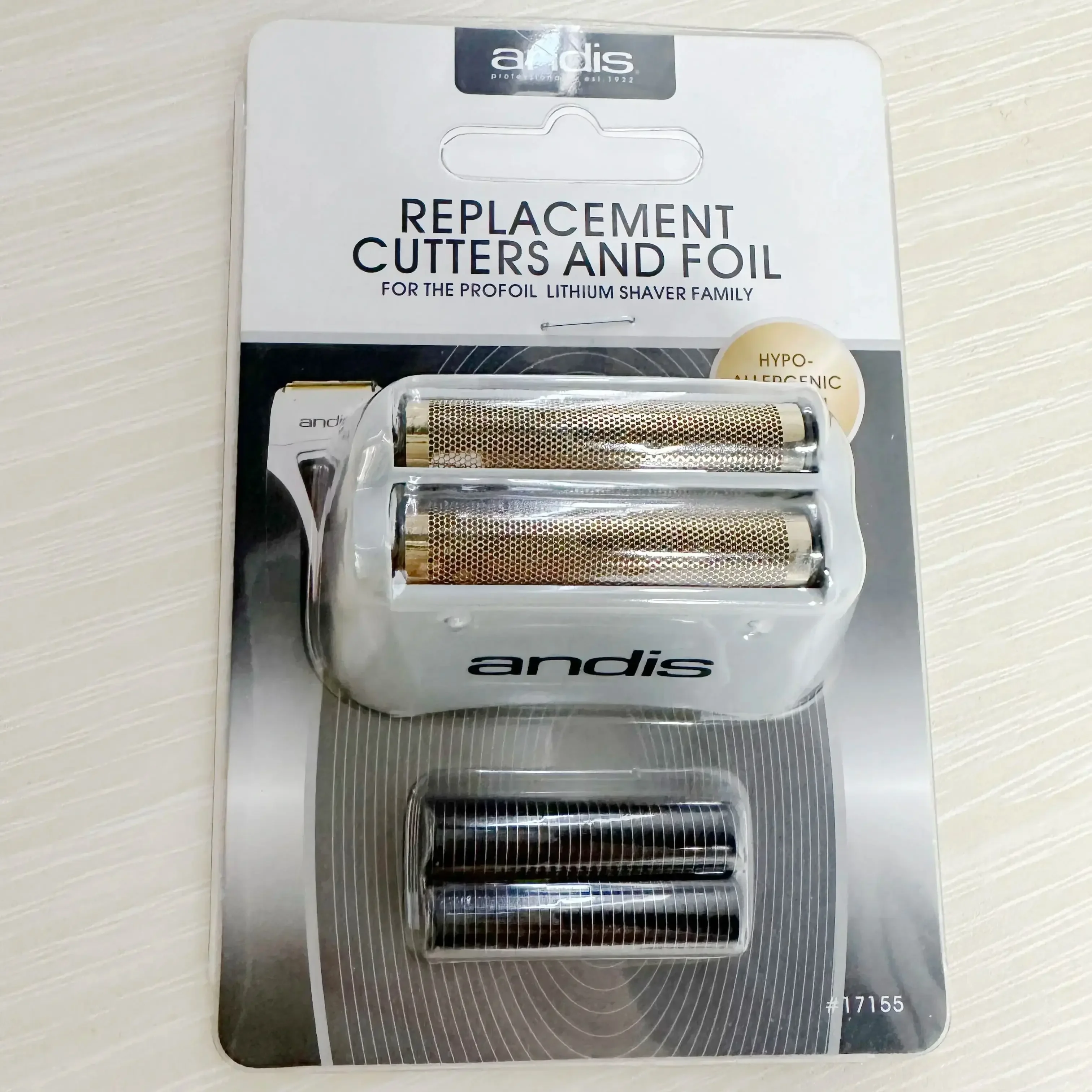 Lâminas e Cabeçotes de Substituição para Barbeador Elétrico Andis Profoil Lithium Plus 17205 - Acessórios para Barba Masculina