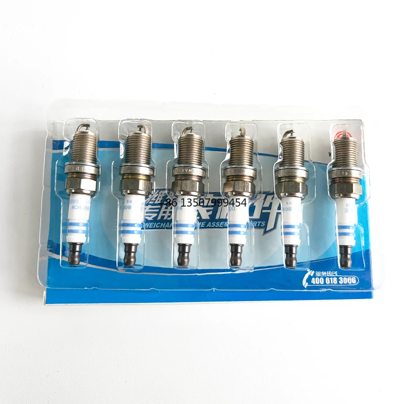 

Original WEICHAI CNG Engine Trucks Parts Spark Plug 612600190993 for Sinotruck Howo Shacman