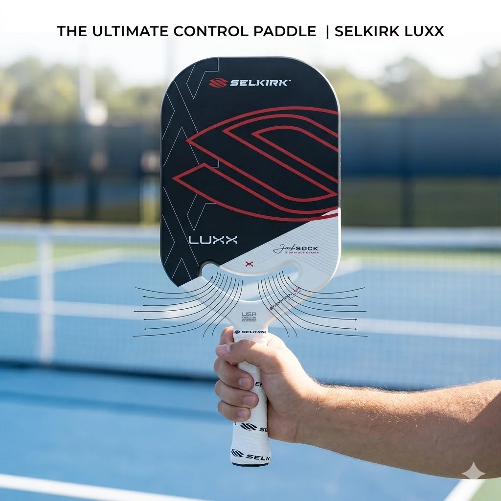 

Selkirk LUXX Professional 20mm Pickleball Paddle T700 Carbon Fiber X7 Honeycomb Core USAP Approved High Control Training Racket