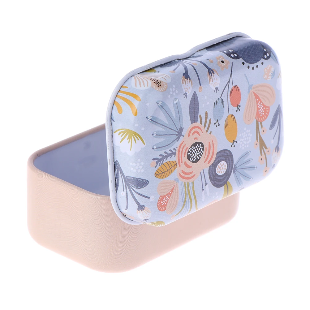 1 PC Mini Tin Metal Box Sealed Jar Packing Boxes Jewelry Candy Box Small Storage Cans Coin Earrings Headphones Gift Box Holder