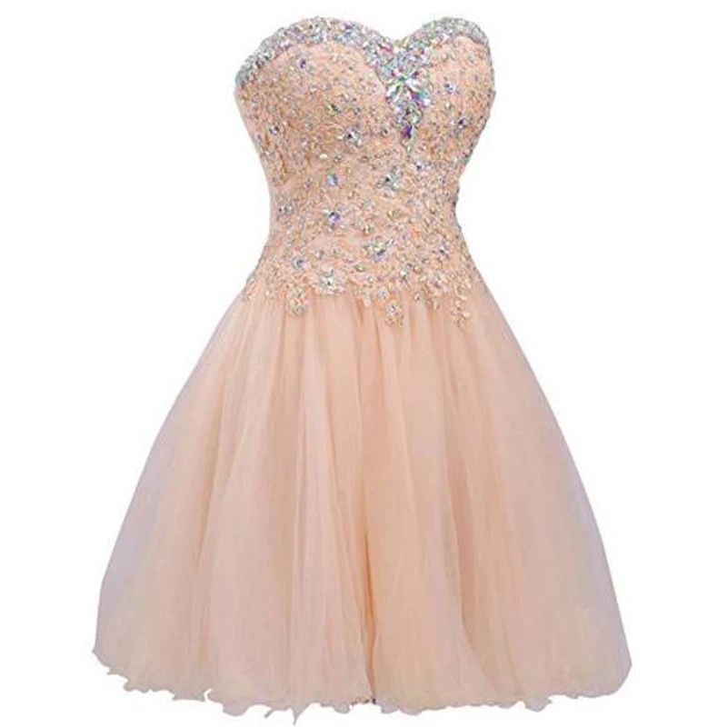 A-Line Short Dress Bohemian Beach Sweetheart Decal Wedding Dress Women's Wedding Dress Adult Ceremony Customization