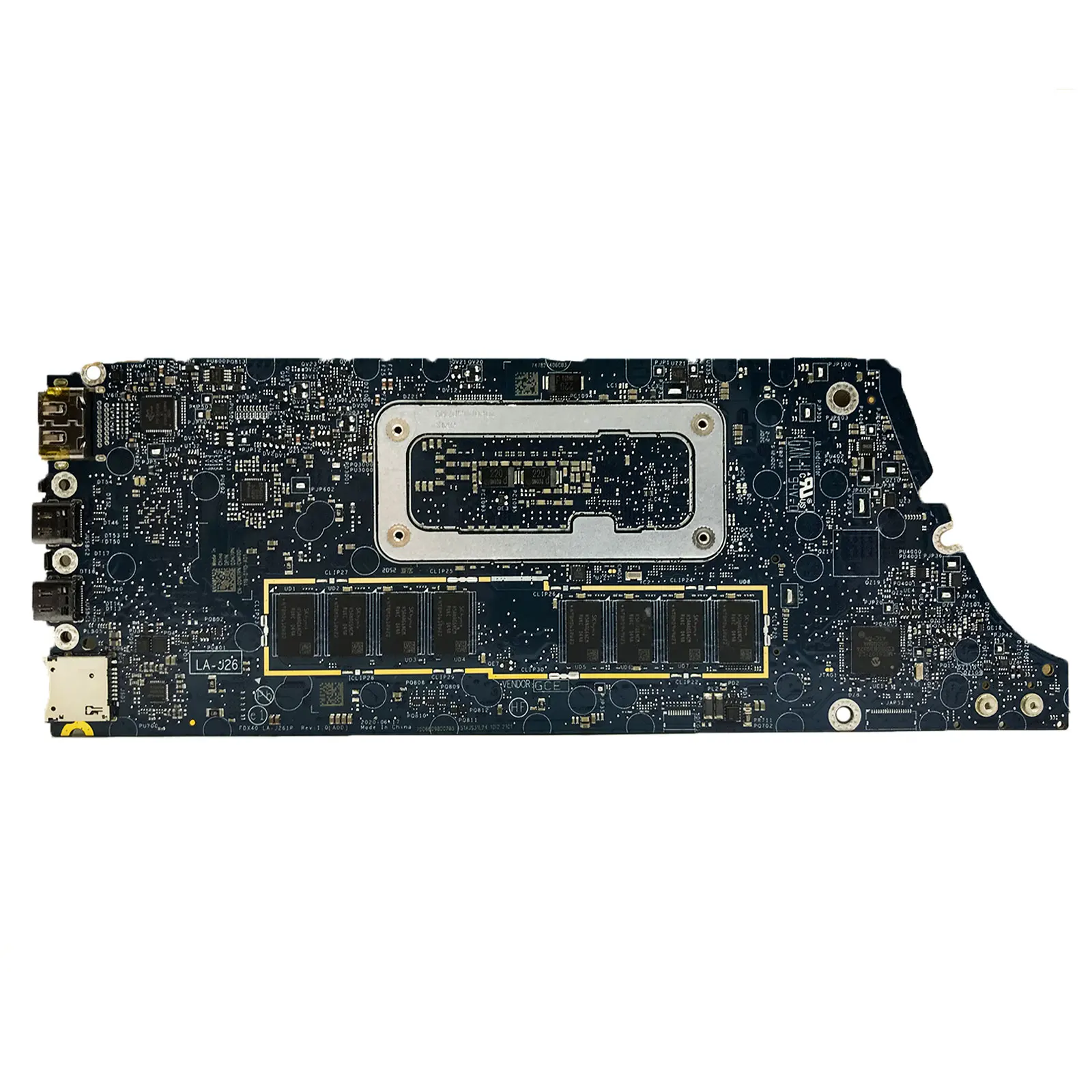 LA-J261P For DELL Latitude 7410 Laptop Motherboard CPU I5 I7 10th Gen 8G/16G RAM Mainboard CN-0GYV1X 04J6CM 00N7RN