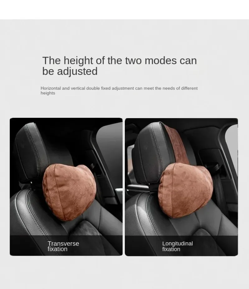 1/2PCS Auto Kopfstütze Nackenstütze Sitz/Maybach Design Klasse Weiche Universal Einstellbare Auto Kissen Nackenstütze kissen Hohe Qualität – Detail 13