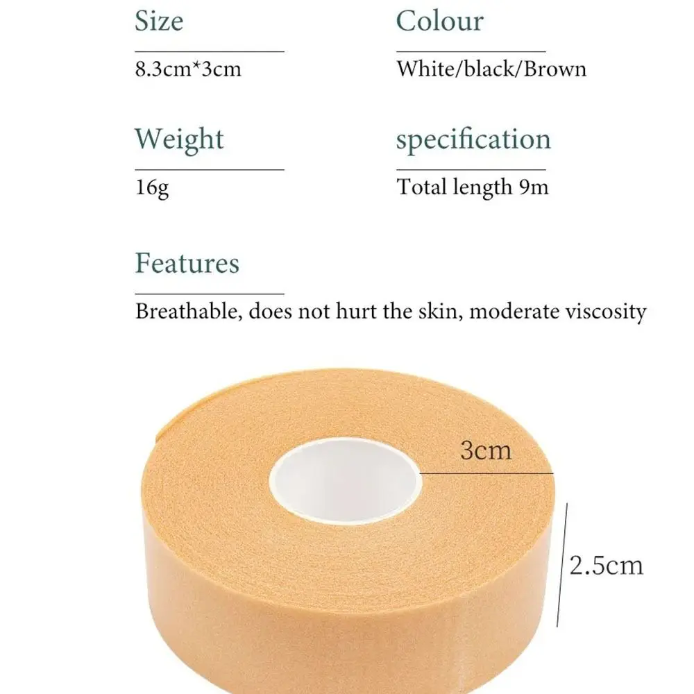 Eyelash Extension Lash Patch Tape Non-woven Breathable False Eyelash Foam Sponge Tape Adhesive Anti-allergy Under Eye Paper Tape