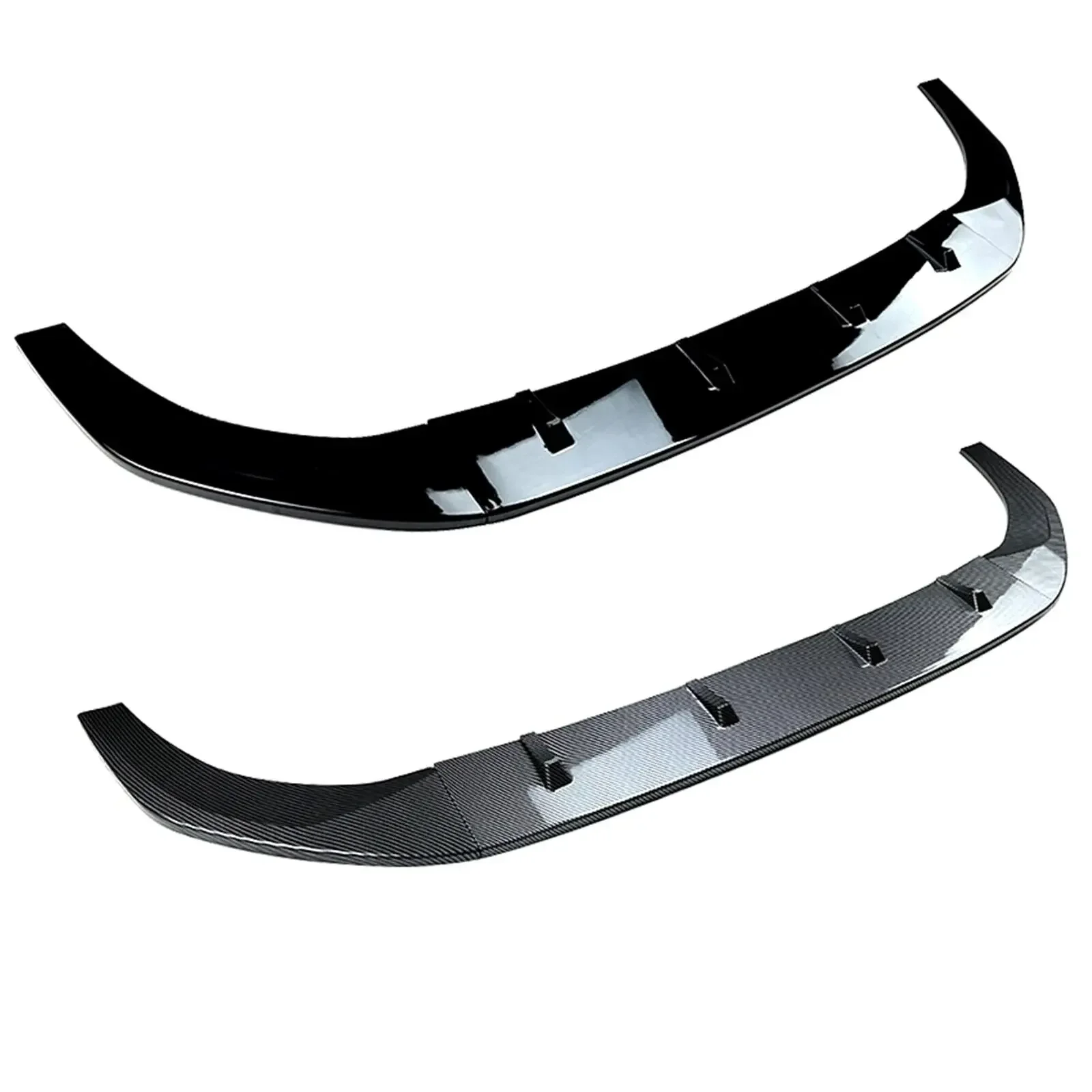 For VolksWagen Golf MK8 Golf 8 GTI GTD GTE R-Line 2020-2023 Front Bumper Lip Maxton Style Splitter Spoiler Didffuser Exterior