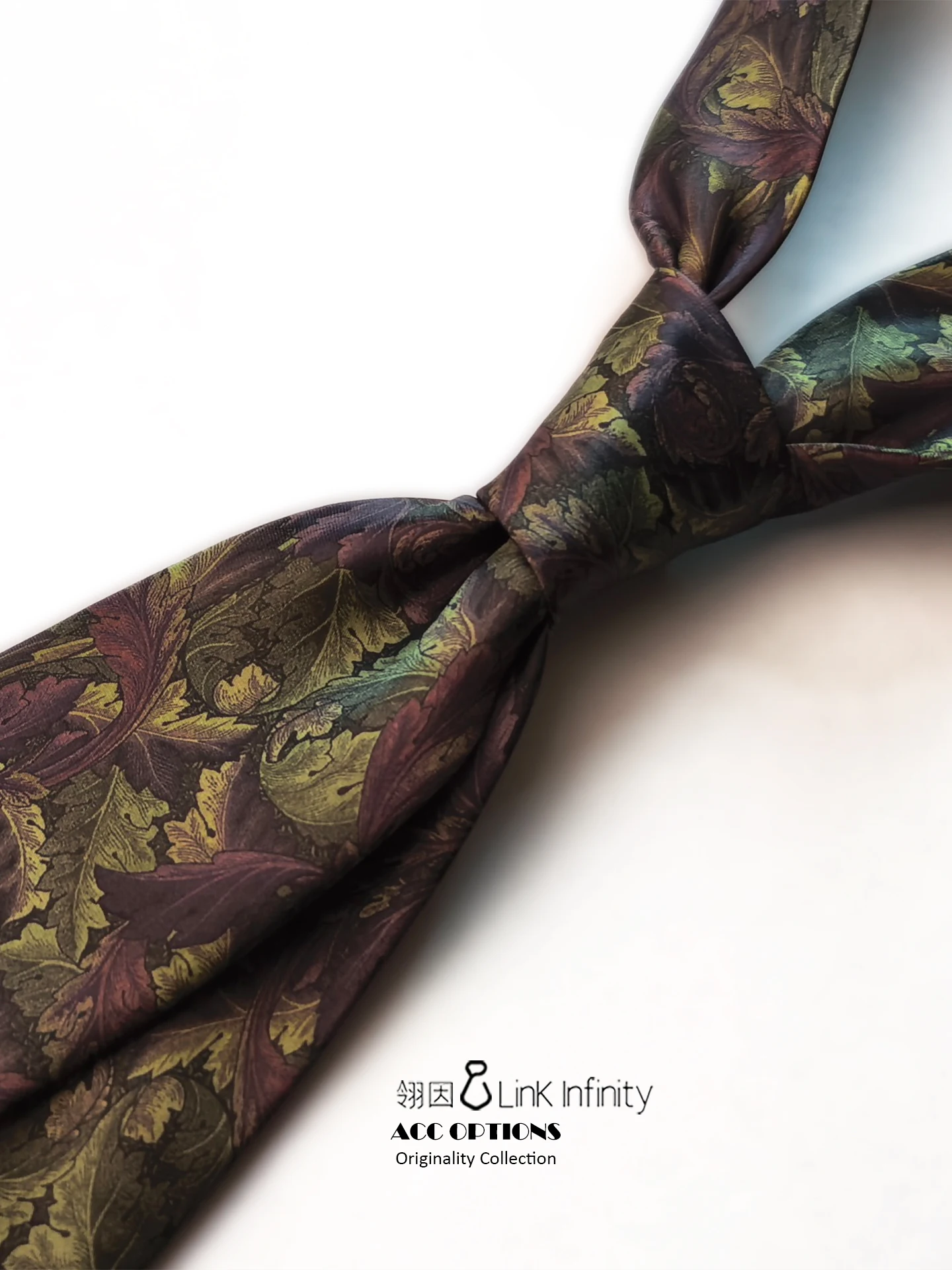 シルクネクタイ-メンズ-8cm-フォーマル-レトロ-ロマンチック-花柄プリント-ヴィンテージ-中華風-宴会-油絵デザインセンスネクタイ