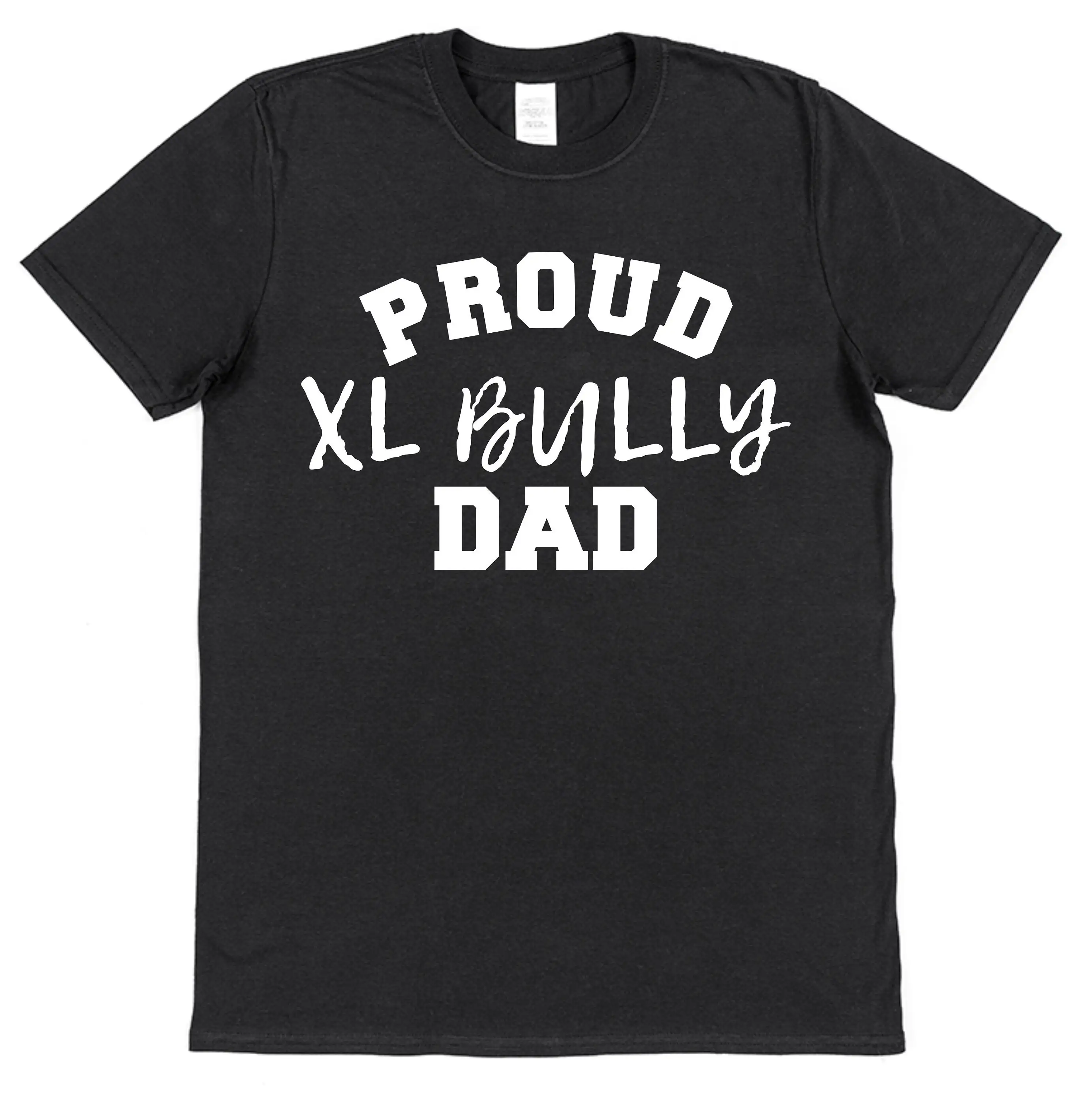 Orgulloso XL Bully camiseta mamá o papá mamá Pitbull ideas para perros americanos propietario negro blanco poner Bullies