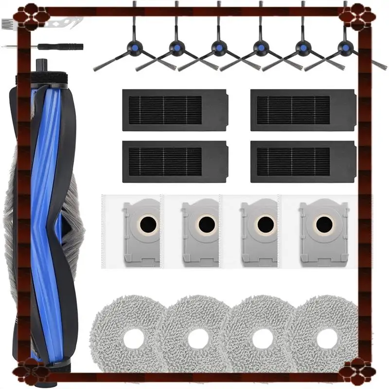 تسليم 24 ساعة لقطع غيار وملحقات ECOVACS DEEBOT T50 PRO Omni للمكنسة الكهربائية الروبوتية