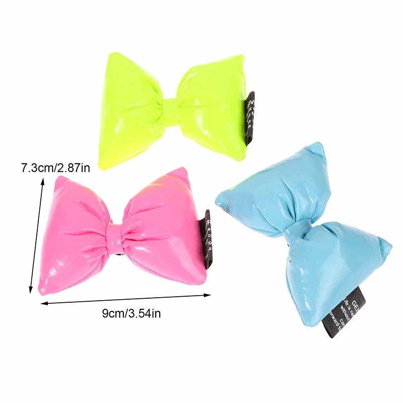 6 Styles Multi Color Sweet Style Cute Bow Shoe Accessories DIY Fashion Elegant Shoe Charms For Sandals Shoe Buckle Decorations