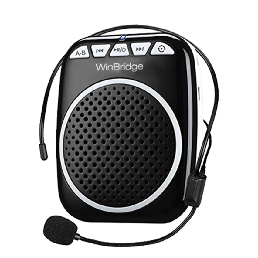 WINBRIDGE Portable Loudspeaker Amplifier for Teachers, Elderly, Tour Guides, Coaches, Presentations, Christmas Gift Teacher