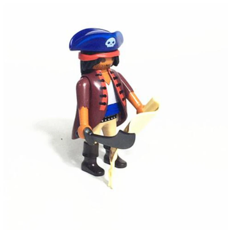 1 Set Original Playmobil Figur Waffen Hut Zubehör Polizeimodelle Sammlungen für Playmobil Figuren