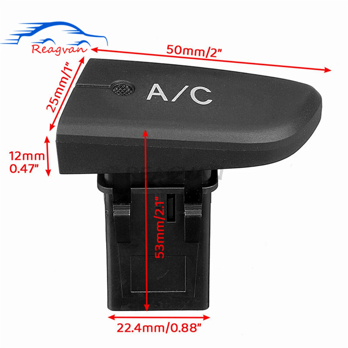 Air Conditioning AC Switch Push Button 6554 KX For Peugeot 107 Citroen C1 Toyota Aygo Auto Accessories