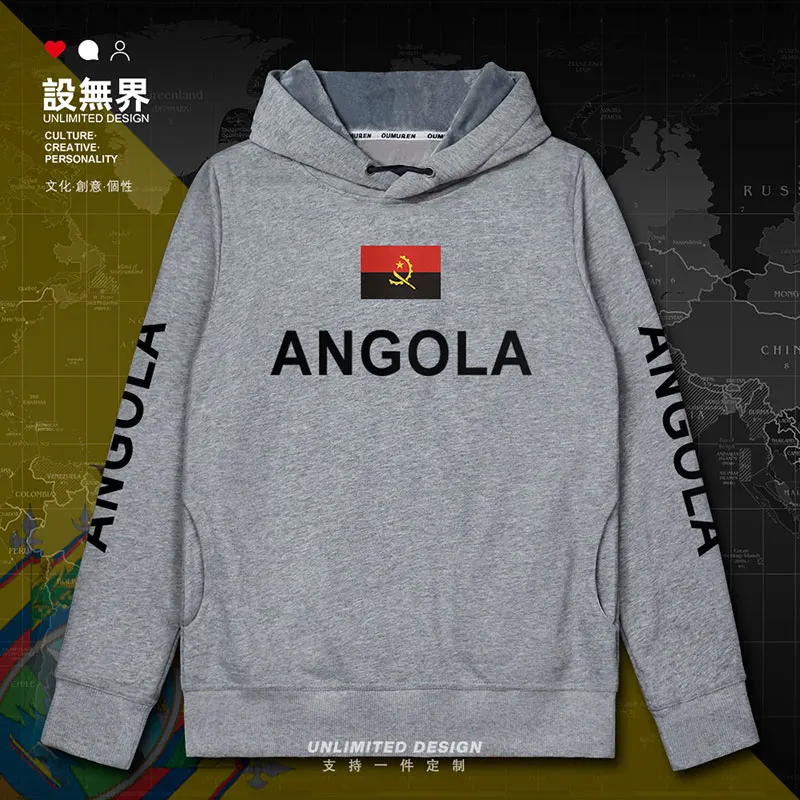 Republic of Angola Angolan mens t hoodies men sweatshirt sweat new hip hop streetwear tracksuit nation footballer sporting AGO