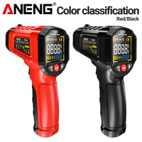 ANENG TH203 Smart Industrial Infrared Thermometer -50~600℃ Temperature Gun VA Reverse Color Screen Tester Meter Pyrometer Tools